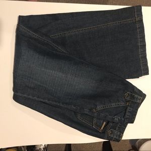 MICHAEL Michael Kors NWOT straight leg sz 10 dark blue wash jeans